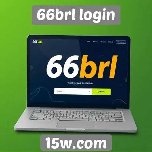 Acessos e funcionalidades do site 66brl login